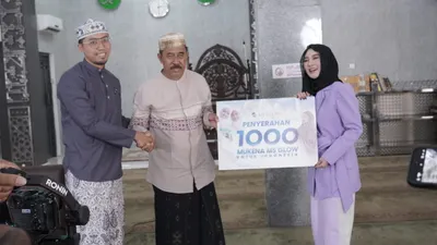 MS GLOW Beauty Berbagi 1000 Mukena untuk Masjid dan Musala di Banyak Kota di Indonesia
