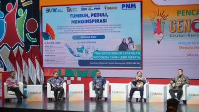Sekretaris Perusahaan PNM, L. Dodot Patria Ary menyatakan kesiapan PNM dalam menudukung penuh literasi dan inklusi keuangan pada kelompok subsisten sesuai dengan target nasabah PNM.