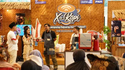 PT Permodalan Nasional Madani (PNM) mengimbau petani kopi untuk terus meningkatkan skill dan pengetahuannya dalam mengembangkan kopi lokal.