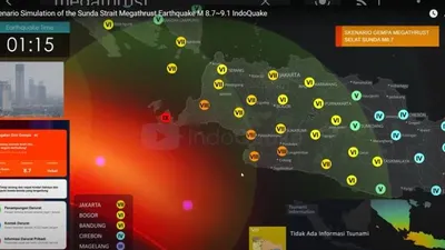 BMKG Ingatkan Gempa Megathrust Berkekuatan M 8,9 Mengancam Indonesia, Apakah Pulau Jawa Bisa Terbelah?