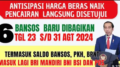 Ilustrasi Bansos Agustus 2024