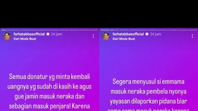 Status Instagram Farhat Abbas