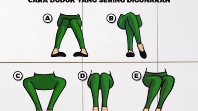 Tes Kepribadian: Posisi Duduk Mana yang Sering Kamu Gunakan?