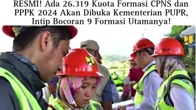 Illustrasi. Cek kuota CPNS dan PPPK 2024 Kementerian PUPR