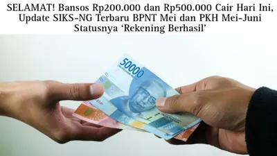 Ada KPM yang mengabarkan bahwa saldo masuk Rp200.000 di rekening KKS Bank BRI