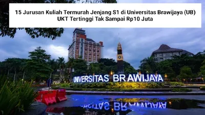 15 Jurusan Kuliah Termurah Jenjang S1 di Universitas Brawijaya (UB)