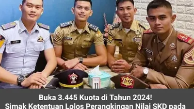 Illustrasi. Ketentuang perankingan nilai SKD sekolah kedinasan