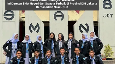 Beberapa sekolah jenjang Sekolah Menengah Atas (SMA) di Provinsi DKI Jakarta masuk dalam daftar peringkat nasional teratas.