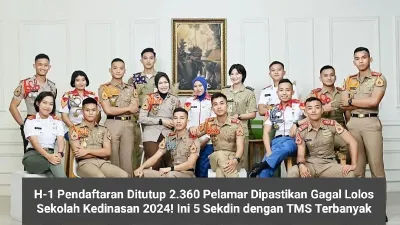 Sekolah kedinasan yang paling banyak peserta TSM adalah Institut Pemerintahan Dalam Negeri (IPDN) yang lebih dari 700 peserta TMS.