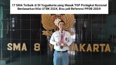 Beberapa sekolah jenjang Sekolah Menengah Atas (SMA) di Provinsi DI Yogyakarta masuk dalam daftar peringkat nasional.