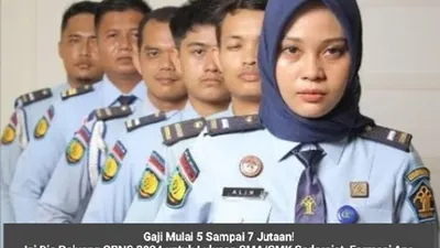 Ilustrasi. Pemerintah sudah membuka formasi CPNS 2024 untuk lulusan SMA, SMK sederajat yang menawarkan gaji Rp5 juta hingga Rp7 jutaan per bulan.