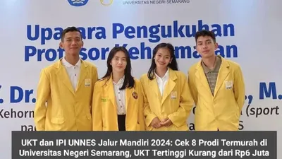 Universitas Negeri Semarang (UNNES) menjadi salah satu perguruan tinggi yang diminati di Indonesia