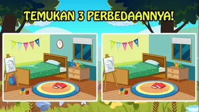 Tes Ilusi Optik: Ada 3 Perbedaan Gambar Tempat Tidur, Coba Temukan dalam 7 Detik, Tunjukkan Ketajaman Mata Elangmu!
