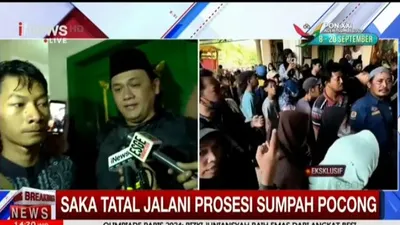 Didampingi Farhat Abbas, Saka Tatal Melakukan Sumpah Pocong