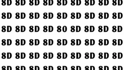 Ketajaman visual atau penglihatan dapat dibuktikan dengan bermain tes IQ melalui tantangan menebak angka berbeda.