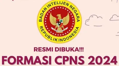 Gagal STIN Lanjut BIN! Ini Formasi CPNS Badan Intelijen Negara 2024 yang Bisa Dilamar untuk Lulusan SMA Lengkap Persyaratannya