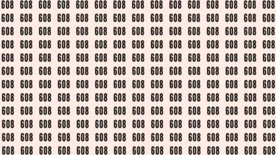 Tes IQ: Pertajam Visualmu! Temukan Angka 680 di Antara Kumpulan Angka 608 untuk Uji Keterampilan Observasi