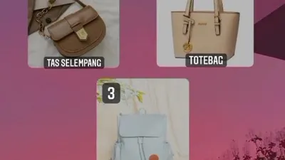 Tes Kepribadian: Kamu Orangnya Ribet Atau Sederhana? Jawabannya Terungkap Lewat Tas Mana yang Kamu Sukai