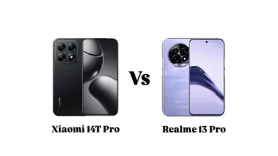 Perbandingan spesifikasi Xiaomi 14T Pro dan Realme 13 Pro, mulai dari perbandingan desain, performa, kamera, hingga harga.