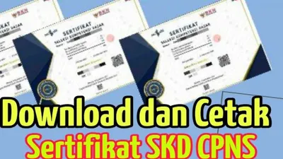 Sudah Ujian SKD CPNS 2024 dan Memastikan Nilai yang Didapat? Segera Unduh dan Cetak Sertifikat, Begini Caranya