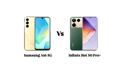 Samsung A16 5G dan Infinix Hot 50 Pro Plus