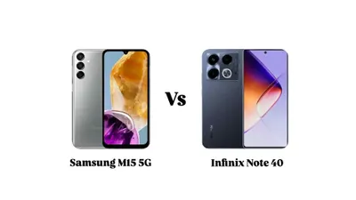 Spesifikasi Samsung Galaxy M15 5G dan Infinix Note 40