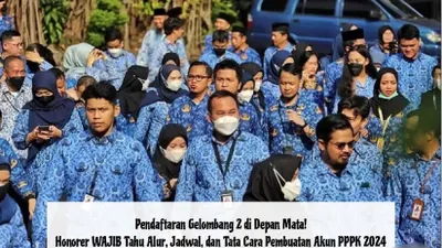 Pendaftaran Gelombang 2 di Depan Mata! Honorer WAJIB Tahu Alur, Jadwal, dan Tata Cara Pembuatan Akun PPPK 2024