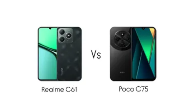 Perbandingan Poco C75 atau Realme C61