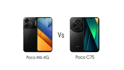 Duel Poco C75 dan Poco M6 4G