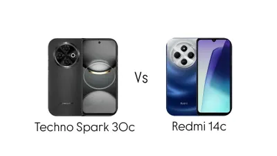 Perbandingan Spesifikasi Redmi 14c vs Techno Spark 30c