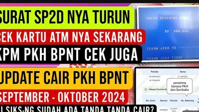 Informasi seputar pencairan bantuan sosial (bansos) PKH dan BPNT
