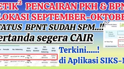 Detik-detik Pencairan Bantuan Sosial PKH dan BPNT Periode September-Oktober 2024