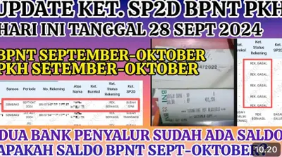 Update pencairan bantuan sosial (bansos) PKH dan BPNT melalui KKS dapat kamu temukan di sini.