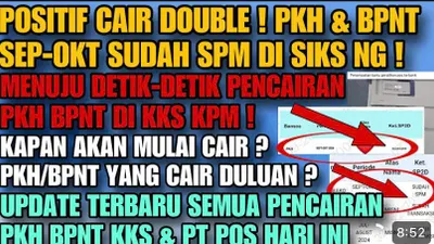 Surat Pencairan Sudah Turun di SIKS-NG! KPM Golongan Ini Bisa Cair Double Bantuan Sosial September-Oktober 2024