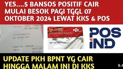 Surat Undangan Sudah Dibagikan! Ada 5 Bansos Cair Hari Ini Lewat PT Pos dan KKS, BPNT September-Oktober Termasuk?
