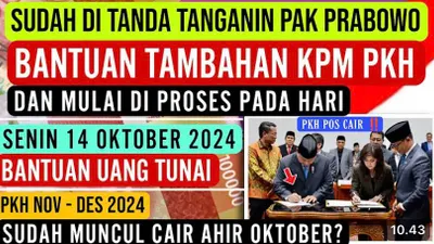 Ada 2 Bansos Tambahan Lagi Selain PKH dan BPNT