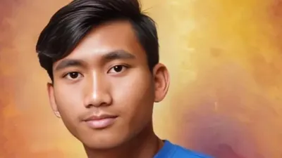 Potret tersangka kasus Vina Cirebon, Pegi Setiawan.