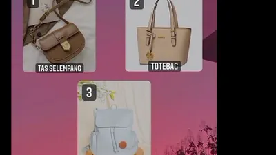 Tes Kepribadian: Pilih Tas Selempang, Tote Bag atau Ransel? Cari Tahu Sifat Positifmu dari Tas yang Disukai!