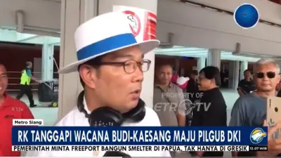 Soal Kabar Kaesang Pangarep Maju ke Pilgub DKI, Ridwan Kamil: Selalu Ada Plotwist