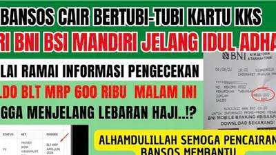 UPDATE Bansos! Usai Hari Raya Idul Adha, BLT MRP Disalurkan Setelah BPNT dan PKH Cair Merata? Cek Infonya di Sini
