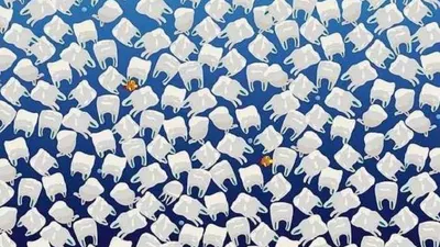 Ilustrasi tes IQ puzzle gambar