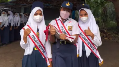 Ilustrasi Siswi SMP