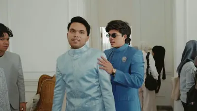 Atta Halilintar di Momen Lamaran Thariq Halilintar dan Aaliyah Massaid