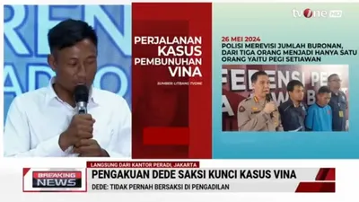 Dede saksi kunci kasus Vina Cirebon siap dipenjara