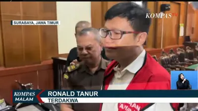 Ronald Tanur tesangka kasus penganiayaan pacar hingga meninggal