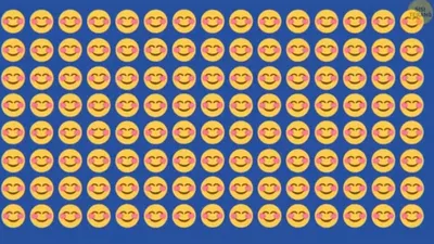 Tes Penglihatan: Uji Ketajaman Mata dan Kecepatan Reaksimu, Temukan Emoji yang Berbeda dalam 7 Detik!
