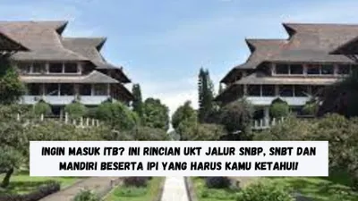ITB menerapkan sistem Uang Kuliah Tunggal (UKT) sebagai salah satu komponen Biaya Penyelenggaraan Pendidikan kepada mahasiswa.