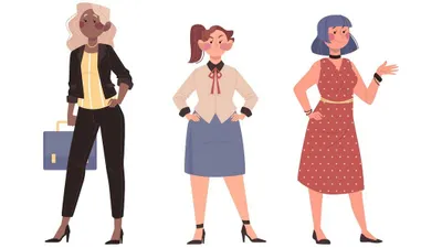 Ilustrasi Wanita Sukses