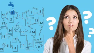 Ilustrasi tes IQ kecerdasan otak