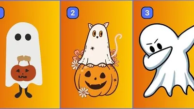 Ilustrasi tes kepribadian pilih salah satu hantu favoritmu